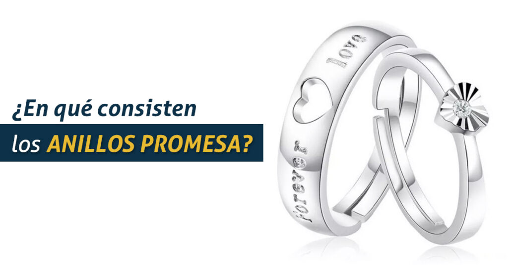 anillos de promesa sencillos