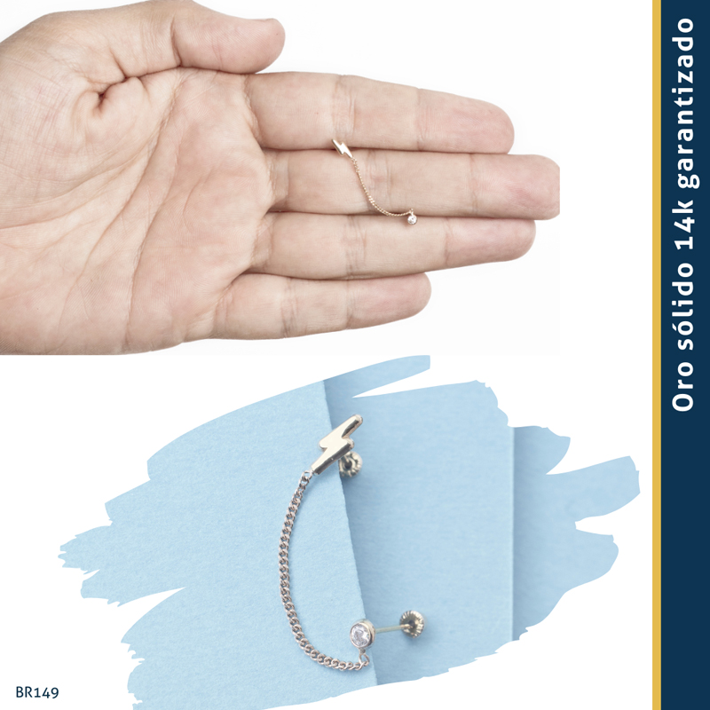 O14KBR0149-1 CADENA BISEL-RAYO - Imagen 1